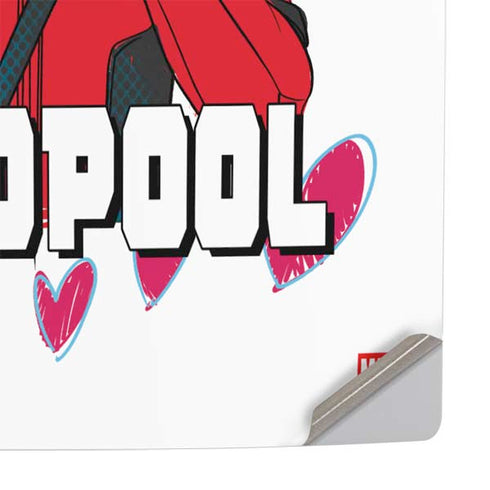 Marvel Deadpool Legacy Deadpool Love PS5 Pro Console Skin